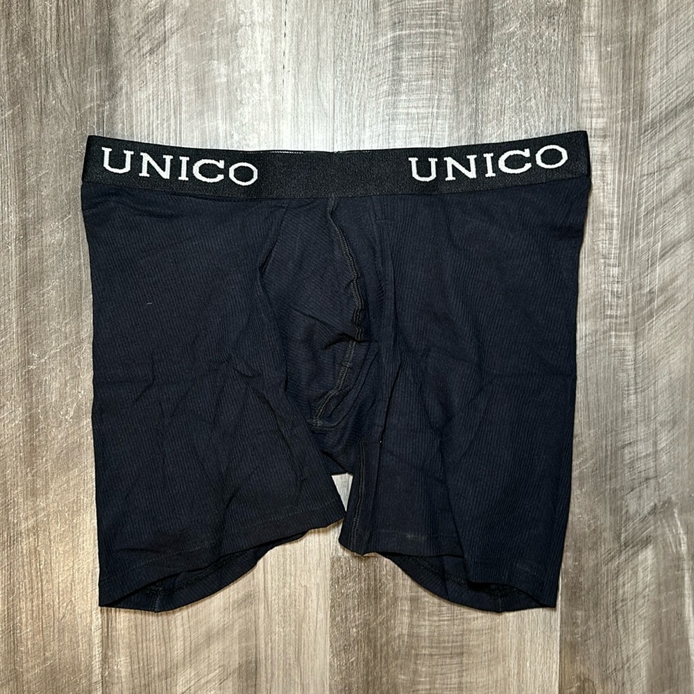 Unico Ribbed Boxer Brief - Large